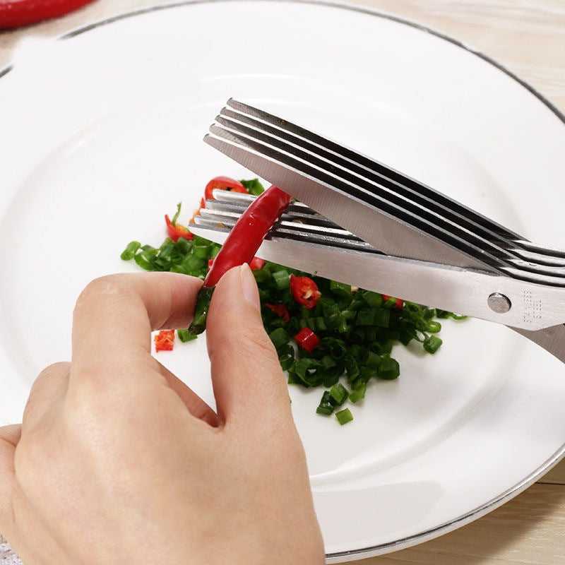 Multilayer Stainless Steel Kitchen Scissors