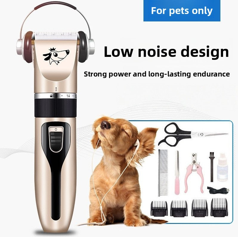 Electric Pet Grooming Clipper Kit