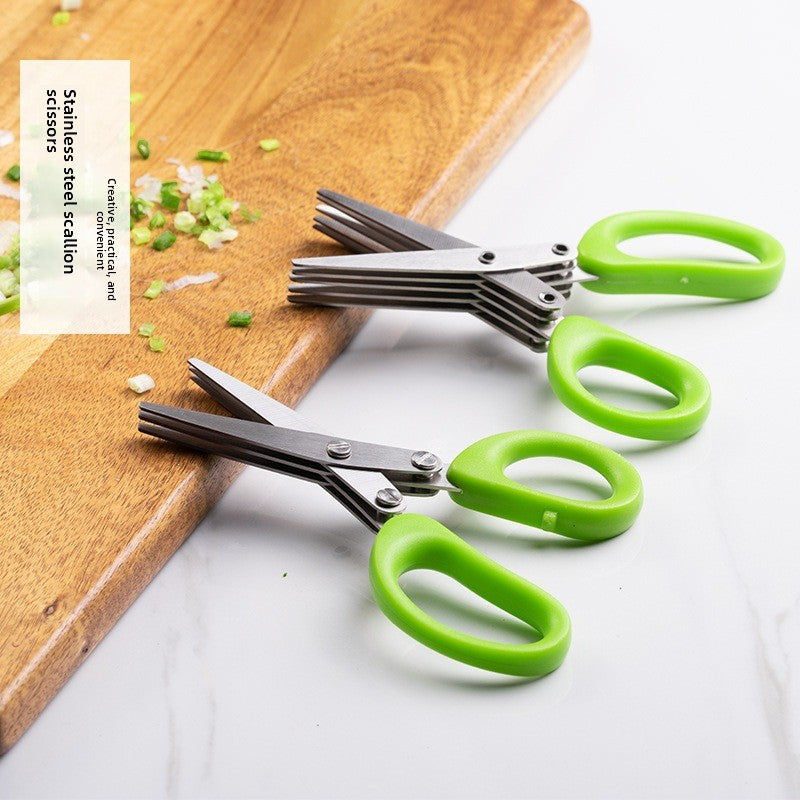 Multilayer Stainless Steel Kitchen Scissors